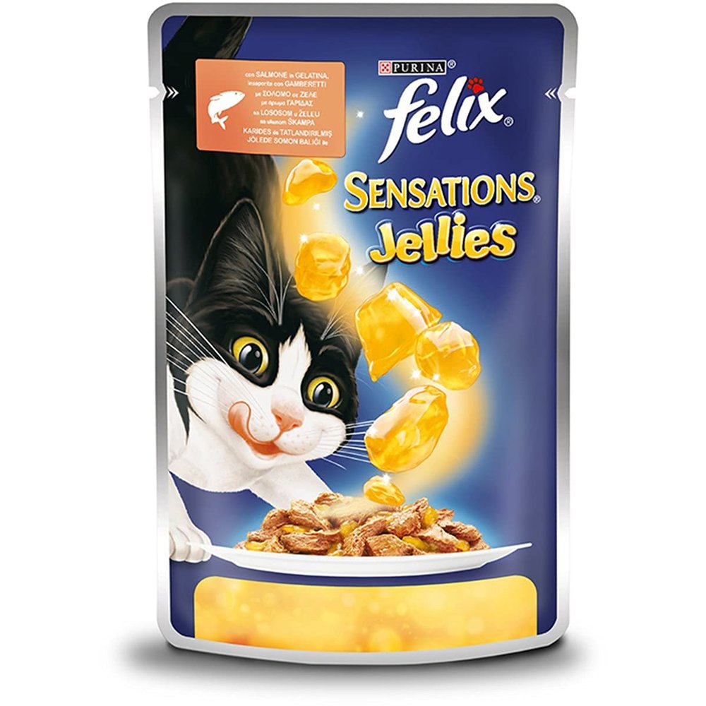 Felix Sensations Salmon/Shrimp 100 g
