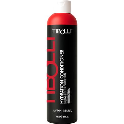 TIBOLLI Moisturizing Hair Conditioner (300 ml), for Dry and Damaged Hair, Anti-Frizz Keratin Treatment with Argan Oil and Aloe Vera, Sulfate- and Paraben-Free, for All Hair Types