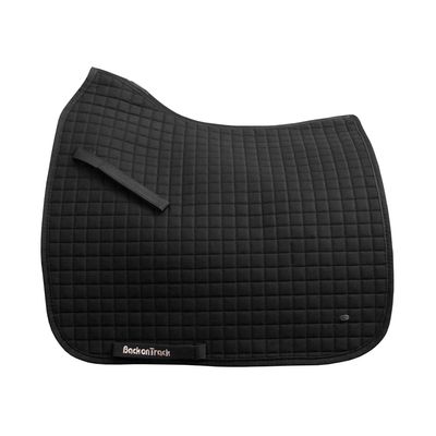 Back on Track Dressage Saddle Pad Welltex No. I, Black, Ceramic Fibers (Full)