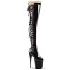 Pleaser FLAMINGO-3050 Black Stretch Patent/Black, UK 3 (EU 36) view 1