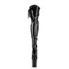 Pleaser FLAMINGO-3050 Black Stretch Patent/Black, UK 3 (EU 36) view 2