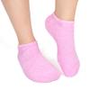 Sourcing Map Pink Moisturizing Exfoliating Treatment Non-Slip Gel Socks, 1 Pair view 1