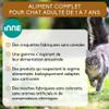 NUTRIVET INNE Cat Grain-Free Kibble for Adult Cats, Chicken, 80% Animal Ingredients, 1.5 kg view 2