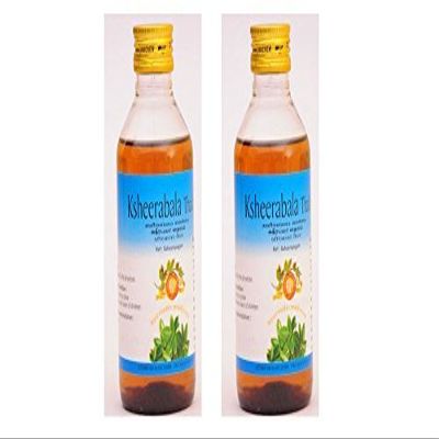 2 x Ksheerabala Thailam, 200 ml, by The Arya Vaidya Pharmacy