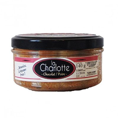 Charlotte Belle-Hélène (French pear and chocolate cake) – 1 serving – 140 g