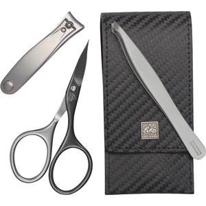 Carbon MAN Pocket Case, 3-Piece, Black, 1 pc.