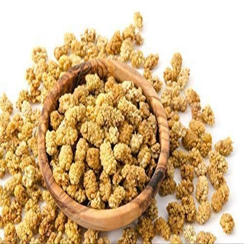 2 x 500 g White Mulberries | Dried | Unsulfured | Crunchy | Sweet | Snack | Berries | 1 kg