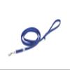 IDC Color & Gray Rubberized Leash, 14 mm x 1.8 m with Loop, Blue-Grey view 1