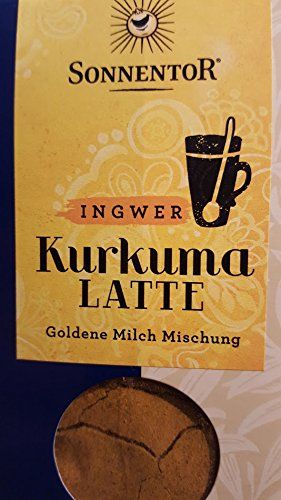 Sonnentor Organic Golden Milk Blend Turmeric Latte with Ginger, 3 x 60 g Multipack