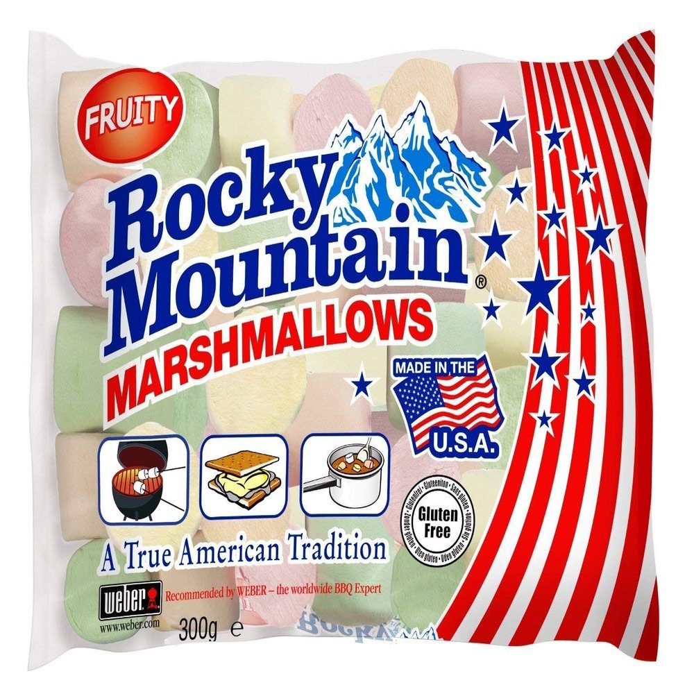 Rocky Mountain Fruity Marshmallows, 2-Pack, 300 g, Assorted Fruit Flavors