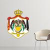 Jordan National Emblem Country Symbol Pattern Removable Wall Sticker, 50 cm view 1