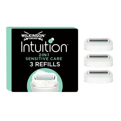 Wilkinson Sword Intuition Sensitive Care Razor Blades for Women’s Razors, 3 ct