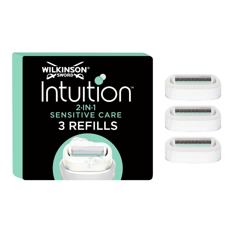 Wilkinson Sword Intuition Sensitive Care Razor Blades for Women’s Razors, 3 ct
