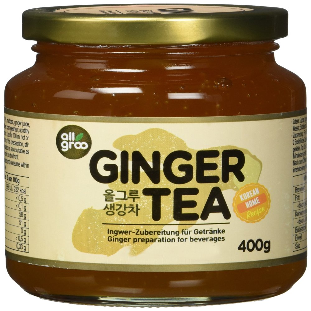 Allgroo Ginger Tea, 4-Pack (4 x 400 g)