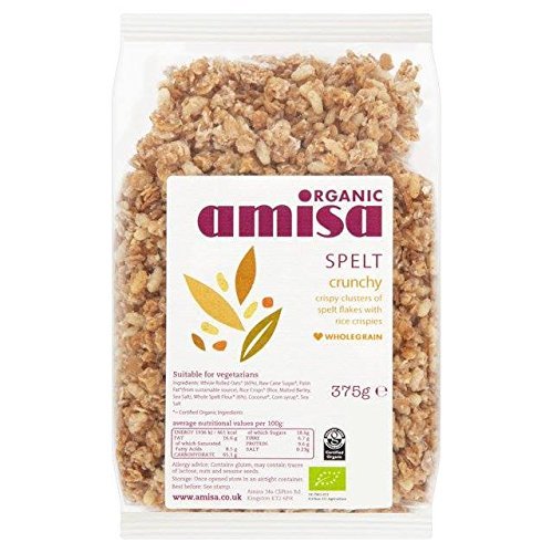 Amisa Organic Crunchy Spelt, 375 g