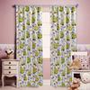 Custom Blackout Curtain for Kids’ Room, School Bus Design, 145" H x 145" W view 2