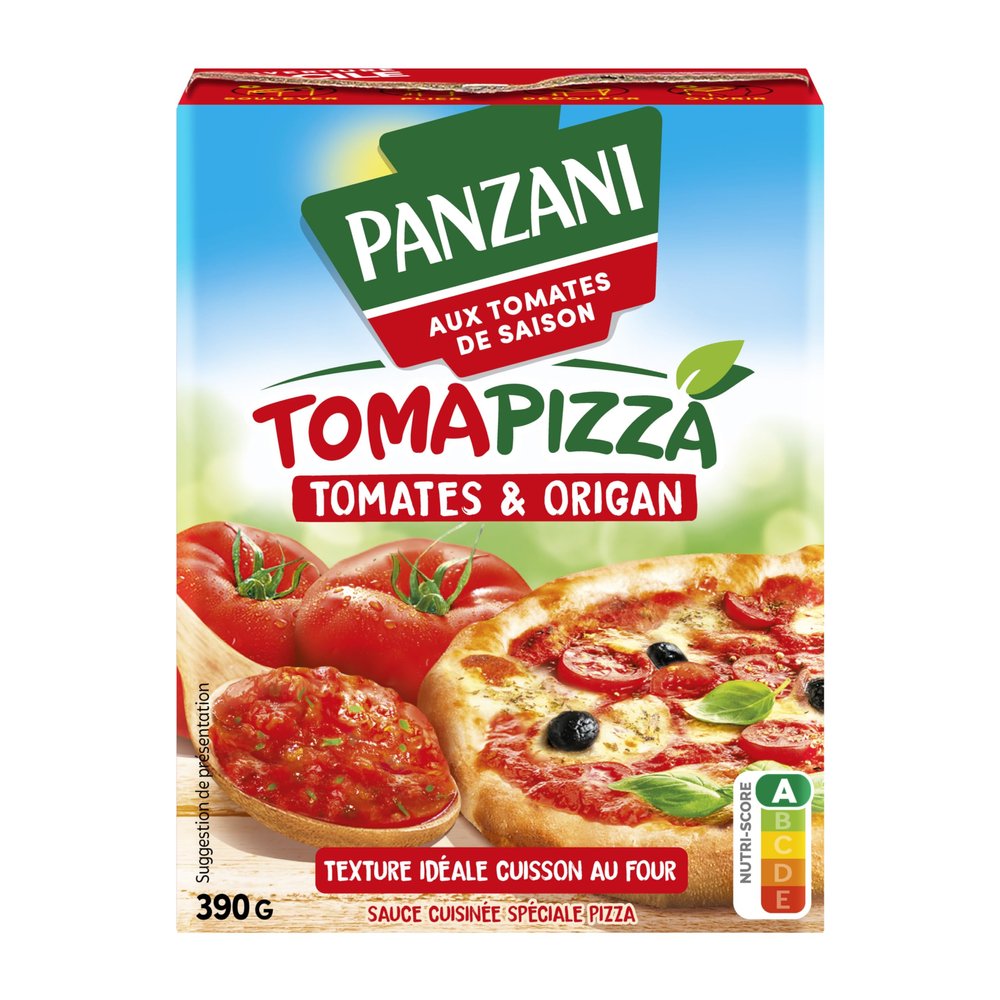 Panzani Tomapizza Tomato and Oregano Sauce, 390 g