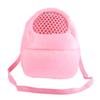 Breathable Small Pet Carrier Backpack with Shoulder Strap, Pink view 1