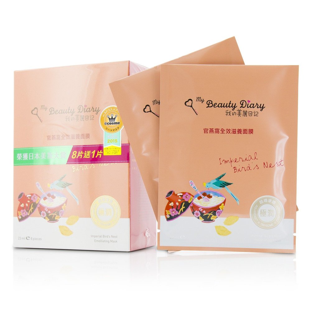 My Beauty Diary Mask - Imperial Birds Nest Emolliating (Ultra Nourishing), 8 pcs