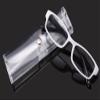 4sold Slim Reading Glasses with Case - Retro Black/Brown view 2