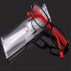 4sold Slim Reading Glasses with Case - Retro Black/Brown view 4