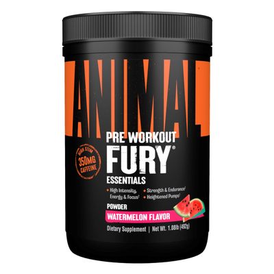 ANIMAL Fury Pre-Workout Watermelon, 30 Servings