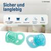 Twistshake Baby Pacifiers, 2-Pack | Orthodontic Shape | Ultra-Light | Soft Silicone Nipple | BPA-Free | For Babies 0–6 Months | Pink/Purple view 4