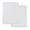 American Baby Company 2-Pack 100% Cotton Jersey Bassinet Sheets, White view 1