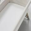 American Baby Company 2-Pack 100% Cotton Jersey Bassinet Sheets, White view 3