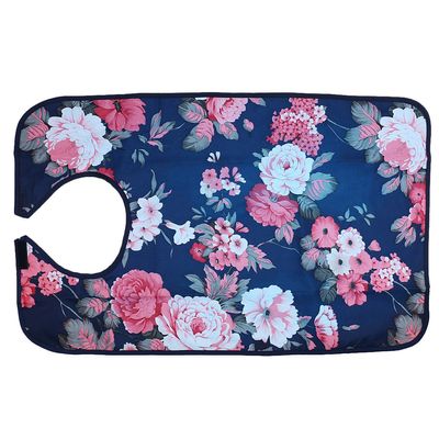 Gazechimp Waterproof Adult Bib, Hibiscus Pattern