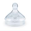 NUK Nature Sense Bottle Nipples, Breast-Like Silicone, BPA-Free, 2-Pack view 1