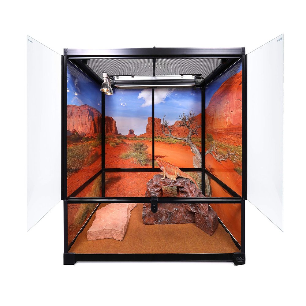 Carolina Custom Cages Terrarium, High Size 36Lx18Dx24H, Easy Assembly