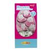 Dekoback White Wafer Paper Roses, 8 Count view 1