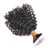 Remeehi Kinky Curly Tape-In Hair Extensions, Brazilian Human Hair, Skin-Weft Tape, 20 Pieces, 2.5 g Each, 24 in, 60# Platinum Blonde view 3