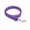 Mystique Rubberized Leash 15 mm with Hand Loop, Standard Carabiner, Purple, 3 m view 1