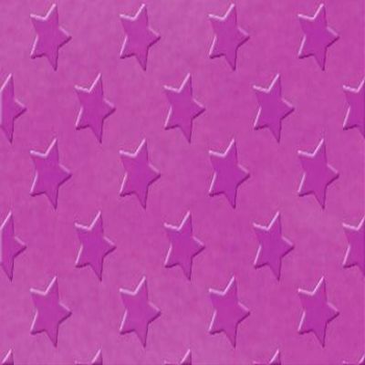 Ludwig Bhr Pink Aluminum Star Foil Roll, 10 m x 50 cm
