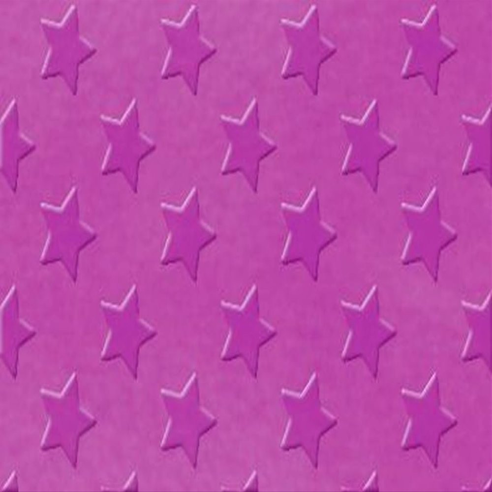 Ludwig Bhr Pink Aluminum Star Foil Roll, 10 m x 50 cm