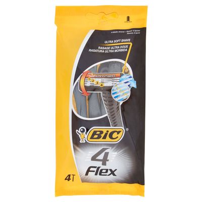 BIC Flex 4 Razors, 4-Pack