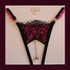 Lola Luna Scarlett Fuchsia Open Thong S–XL view 2