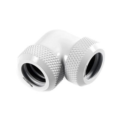 Barrow Multi-Link 90-Degree Adapter, 12 mm OD to 12 mm OD Hard Tube, White