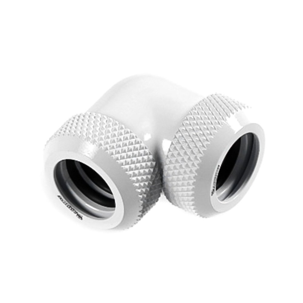 Barrow Multi-Link 90-Degree Adapter, 12 mm OD to 12 mm OD Hard Tube, White