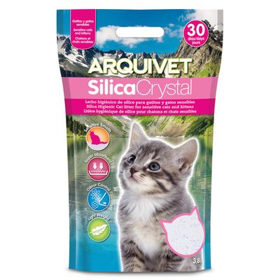 Arquivet Silicone Crystal Cat Litter, 3.8L