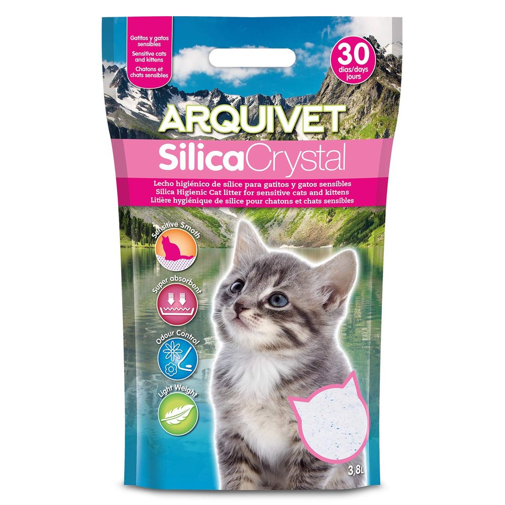 Arquivet Silicone Crystal Cat Litter, 3.8L