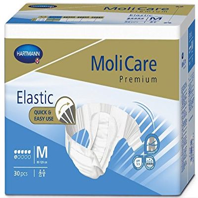 MoliCare Premium Elastic Brief Extra Plus Gray M