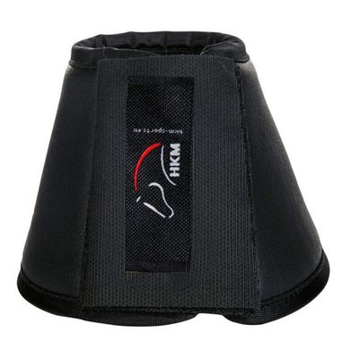 HKM Soft Comfort Synthetic Leather Hoof Boots, Black, L