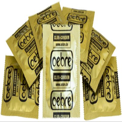 Oebre Gold Club Condoms - 100 Pack