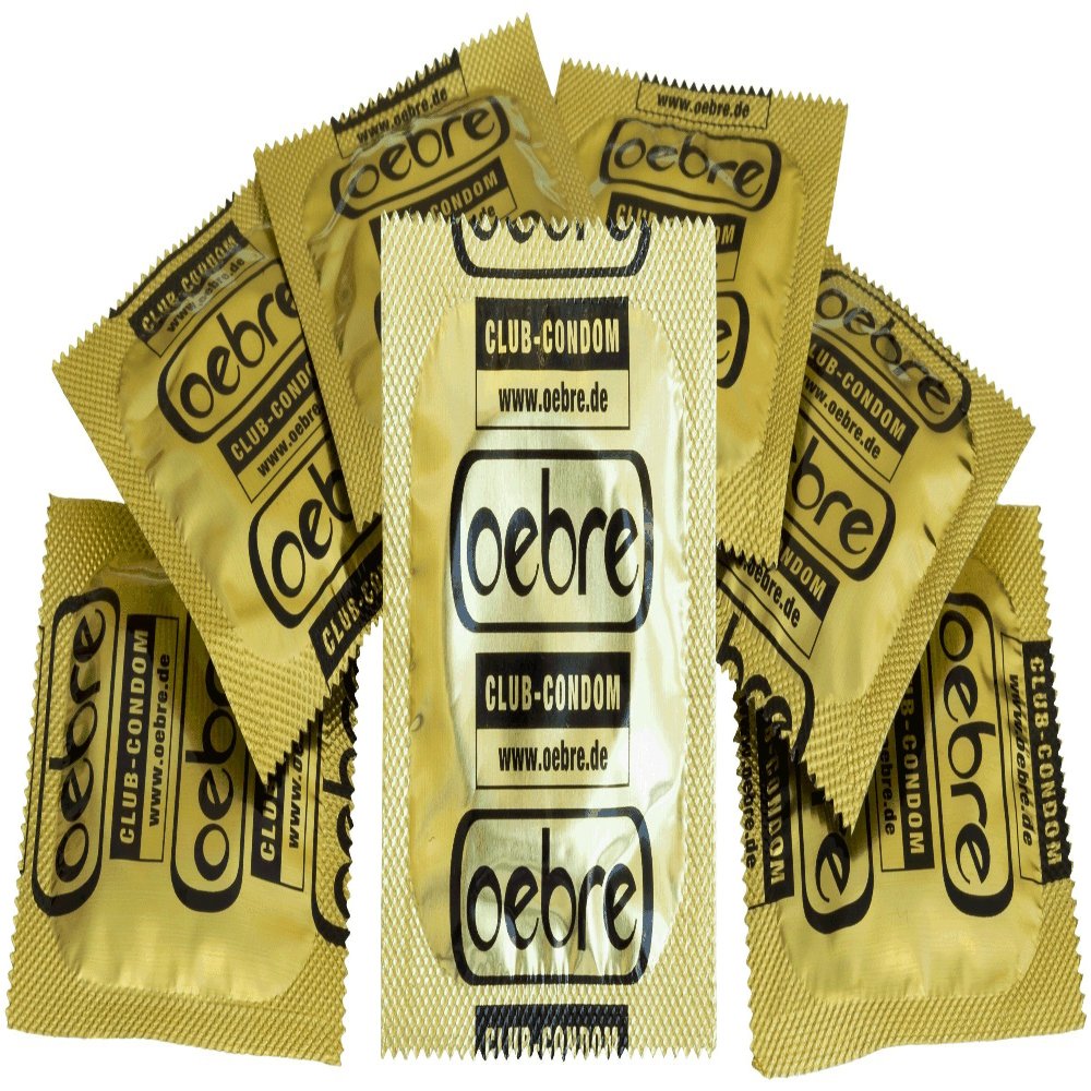 Oebre Gold Club Condoms - 100 Pack