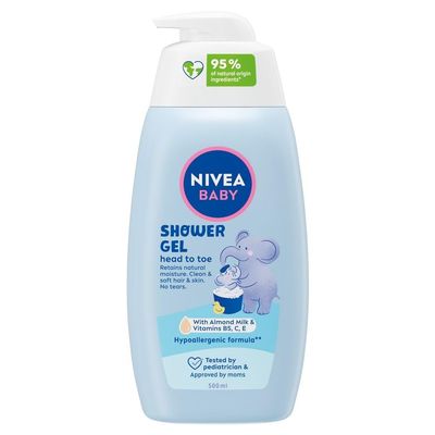 NIVEA Baby Gentle Soothing Hypoallergenic Shampoo for Babies and Children, 500 ml