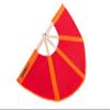 Saunagut Small Ash Sauna Infusion Fan, Orange and Red view 1