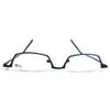MELARIO Lightweight Thin Half-Frame Reading Glasses (1–4-Piece Set) (4 Pieces, +3.0, 4 Colors) view 3